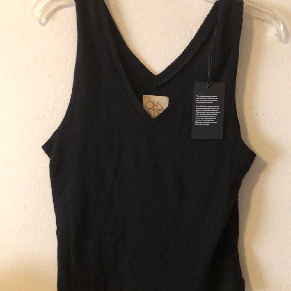Chaser -neck Tank crop Size Small New!